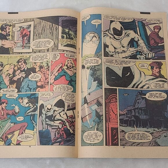 Moon Knight 3 Marvel Comics 1981 FN- 5.5 1st Midnight Man - Picture 5 of 12